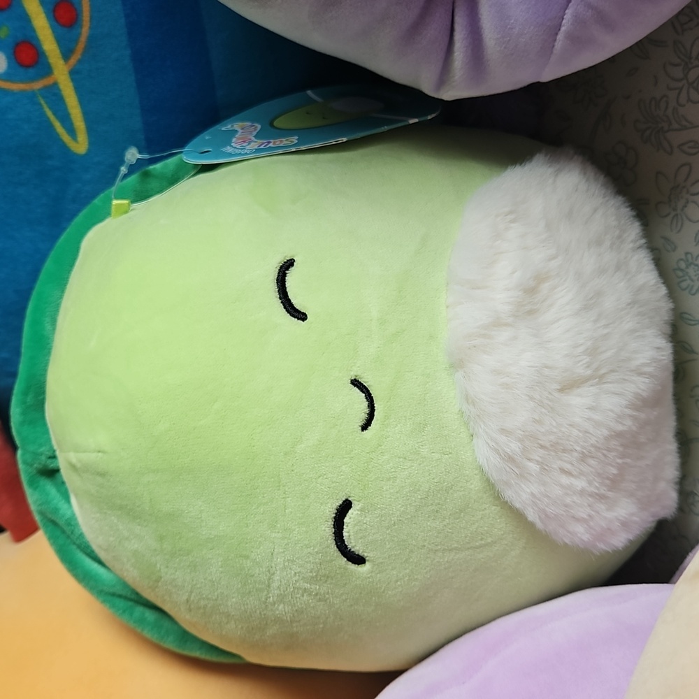 Squishmallow Green Turtle Henry 8inch